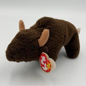 Ty Original Beanie Baby ROAM the Buffalo 1998*RETIRED